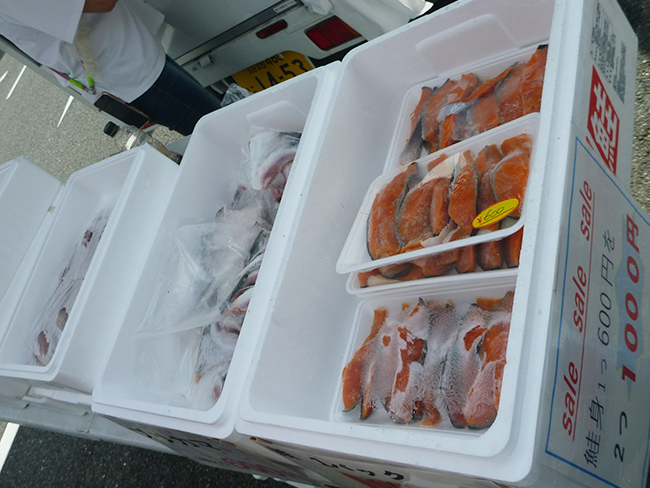 飾磨港直送！今津鮮魚さんによるお魚販売