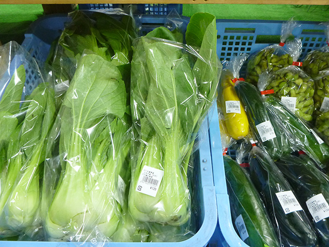 三木市別所産の野菜