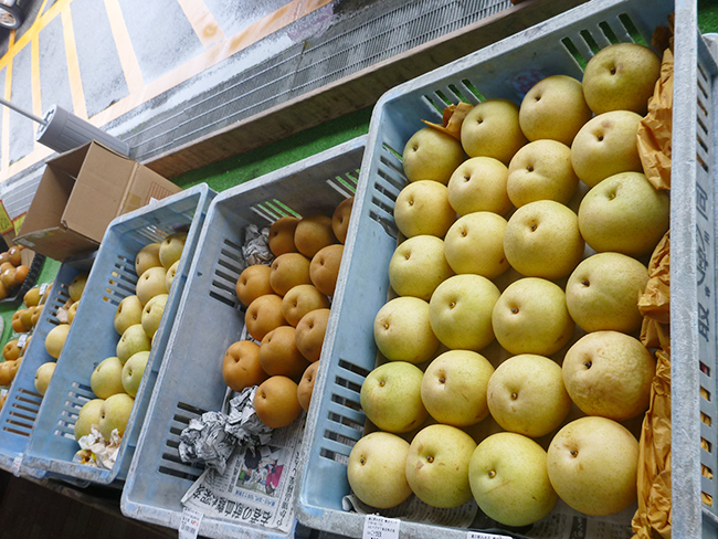 鳥取産の梨
